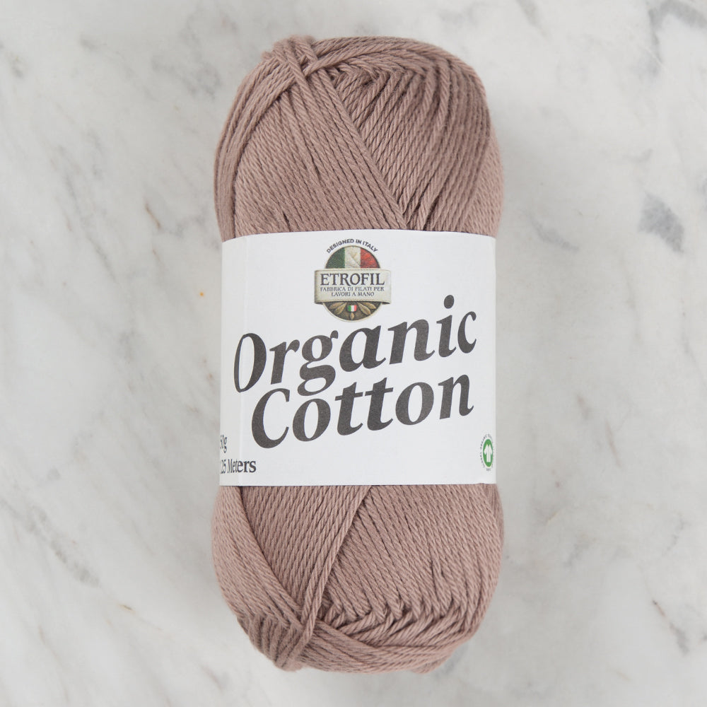 Etrofil Organic Cotton Kahverengi El Örgü İpi - 77223
